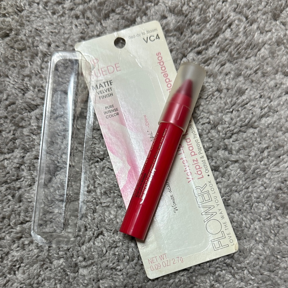 Flower Beauty lip suede matte Red-dy to Bloom chubby lip